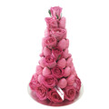 30cm Pink on Pink Strawberry Tower